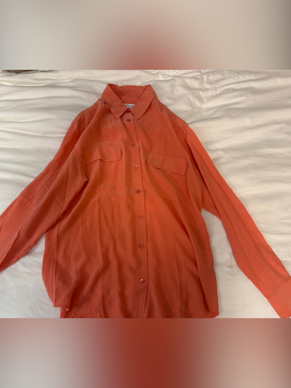 Equipment Coral Button-Front Lightweight Shirt Jacket